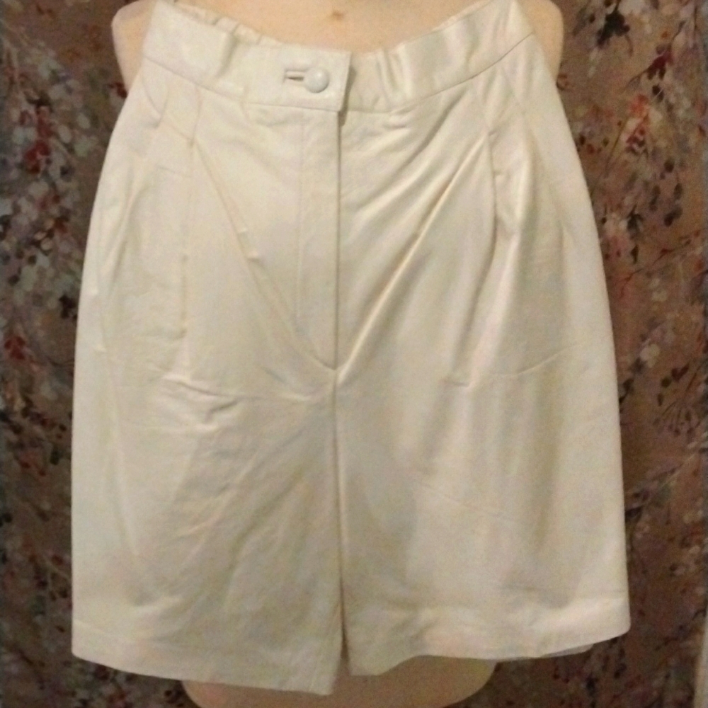 Julian k leather shorts